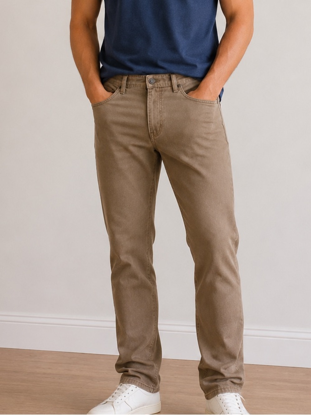 RedHead Tan Work Pants with Back Pocket Logo size 36